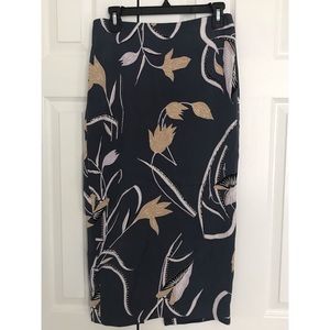 DVF floral pencil skirt - NWT